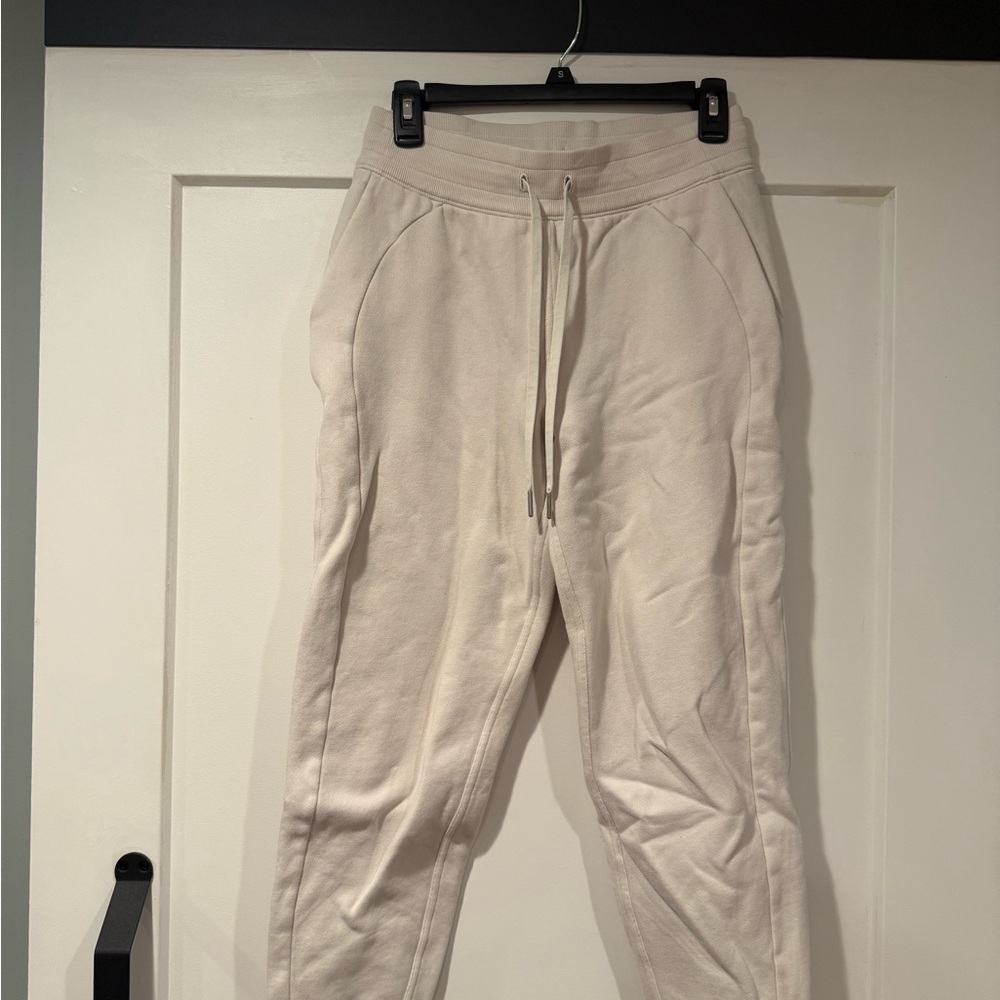 lululemon athletica Cream Scuba Pants